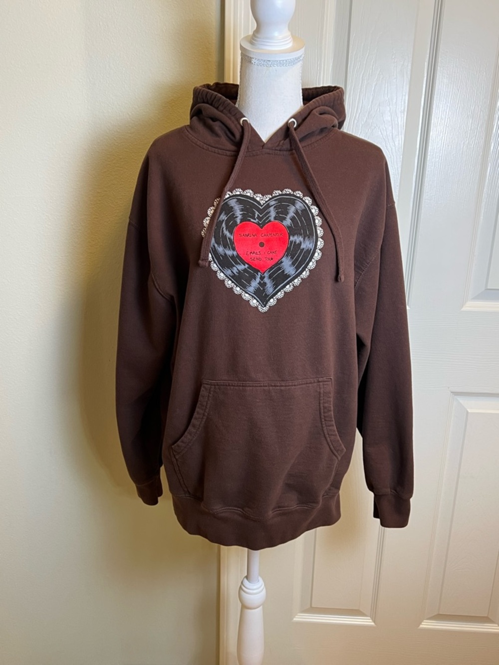 SABRINA CARPENTER Emails I Can’t Send Tour Graphic Hoodie